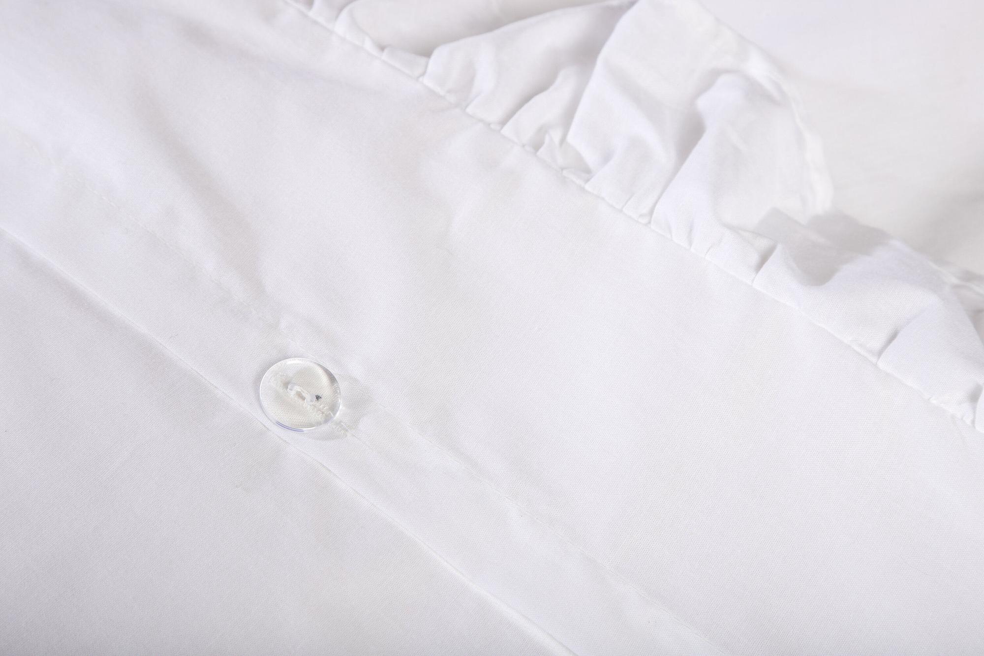 Levi Bedding Cotton with Ruffle White 150x200cm 1
