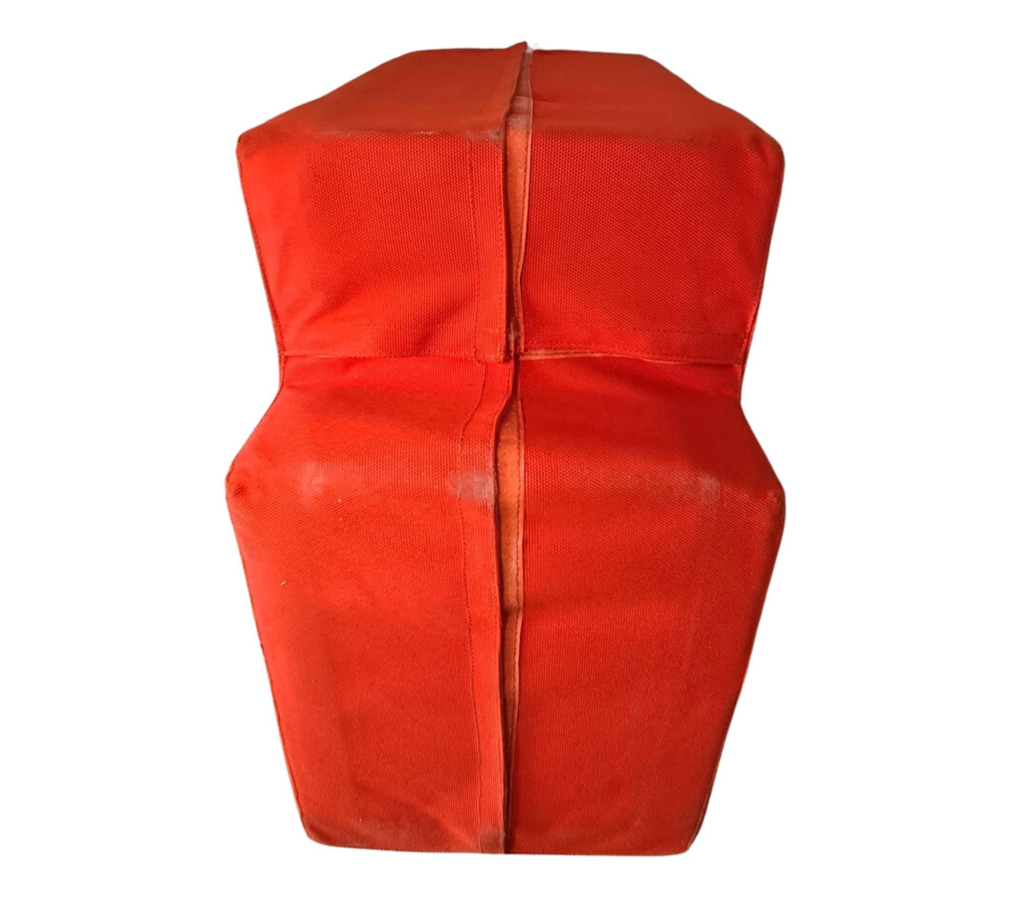 Lümmel Hocker Textil Orange 5