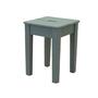 Stool Wood Gray 1950s 0