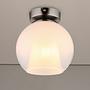 Barry Type D Ceiling Lamp Opal Glass Iron 1-Light 0