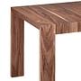 Dining table Walnut wood Brown 6