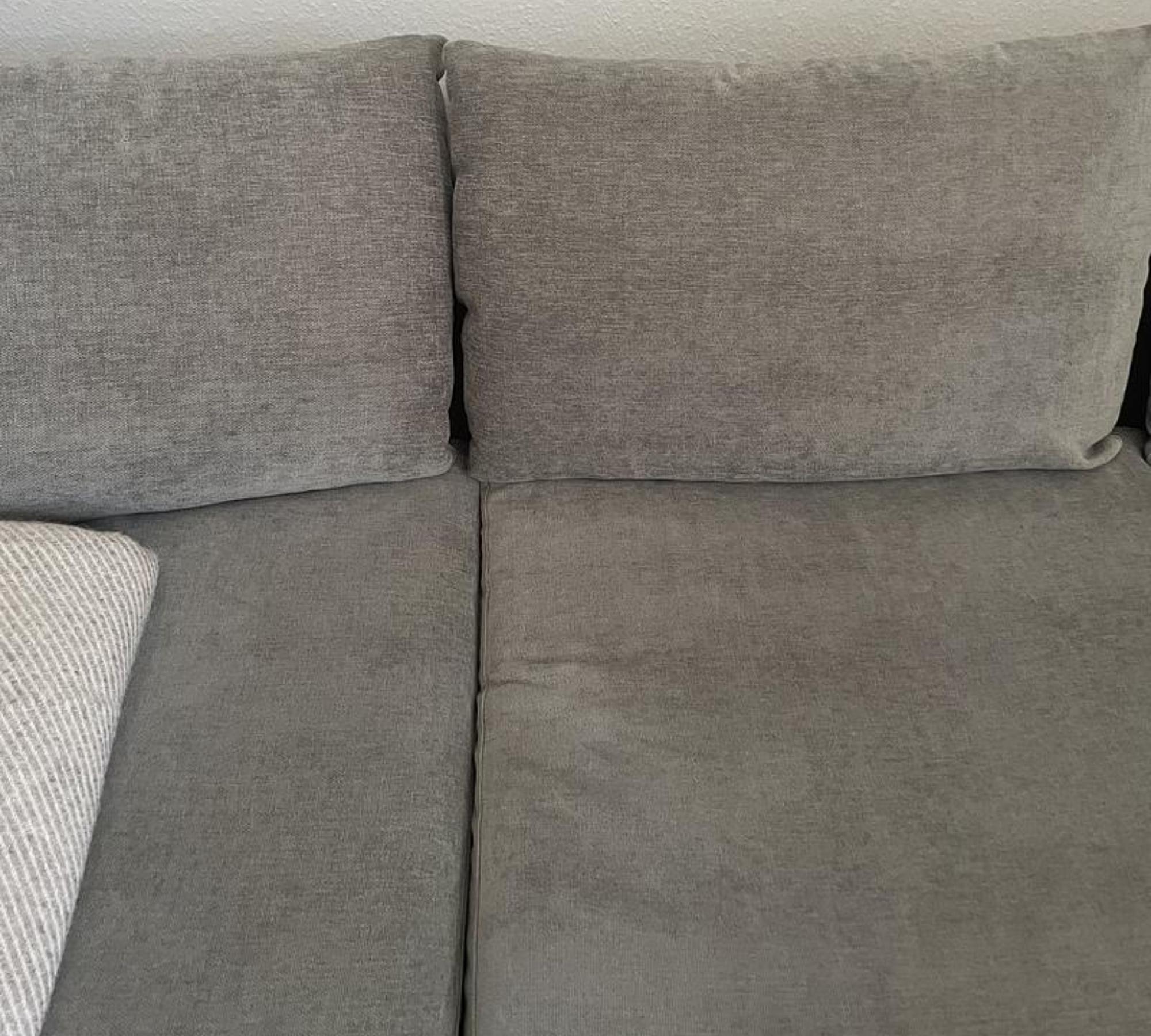 Noa Ecksofa mit Récamiere Rechts Planet Grey Green 2