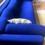 Hackney Sofa 3-Sitzer Wolle Blau 2