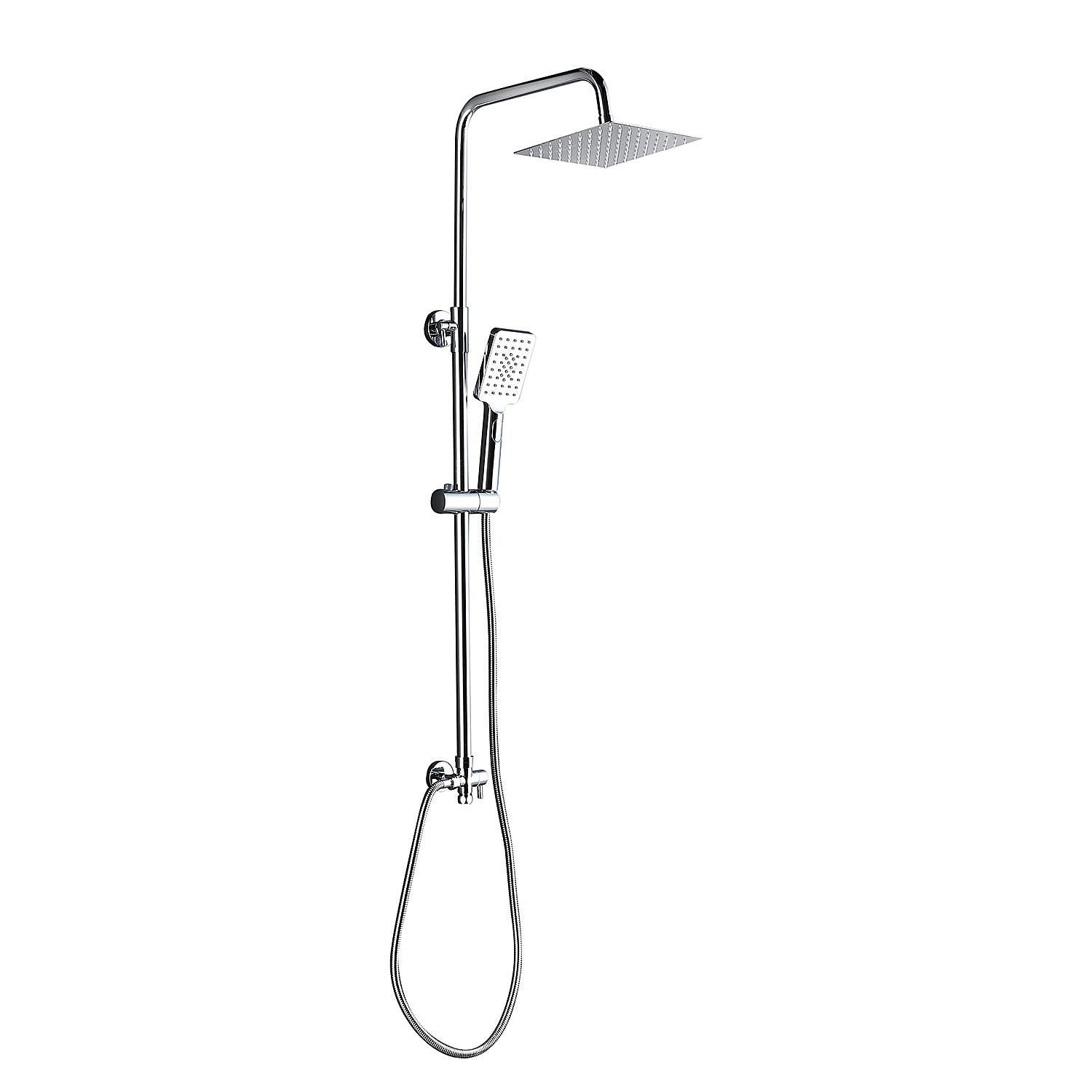 Shower system Bayala Square Silver 0