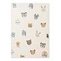 Children's Rug Tiny Zoo Polypropylene Jute Cream 120 x 170 cm 0