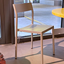 2x Type Chair 2 Outdoorstühle Aluminium Silbergrau 3