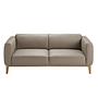 ANGEL CERDÁ 3 seater mink leather sofa 5