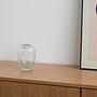 Gl Vase Transparent 1960er Jahre 6