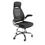 Bürostuhl 4140 Verstellbar Ergonomisch Mesh-Stoff Schwarz 0