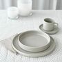2x Pilar Kaffeetasse mit Untersetzer Moonbeam 3