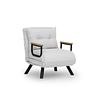 Sando Sleeper Armchair Bouclé White 7