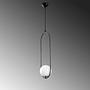 Mudoni MR-837 Hanging lamp Iron Glass Black 5