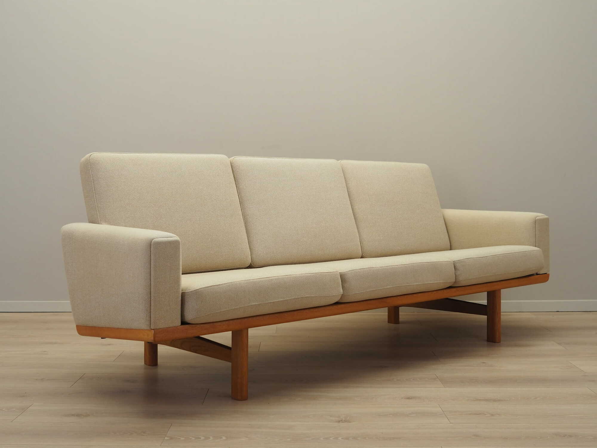 Sofa Textil Beige 1960er Jahre 3