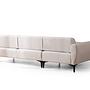 Belissimo Corner Sofa Left White 6