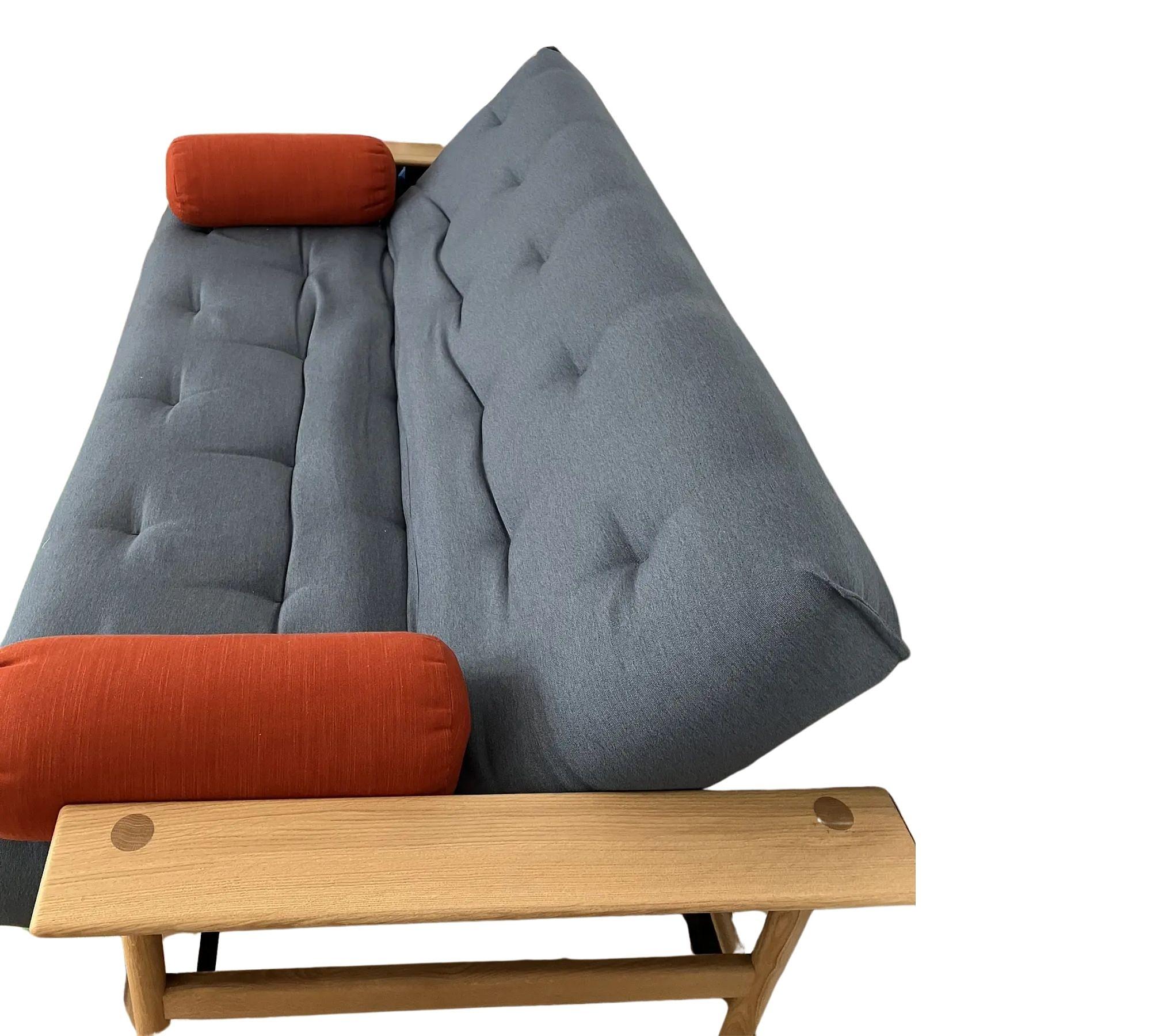Baldar Schlafsofa Holz Blau 4