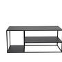 Coffee table Steel Black 0