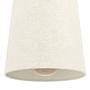 Febres Type C Pendant Lamp Blended Fabric Steel 3-Light 3