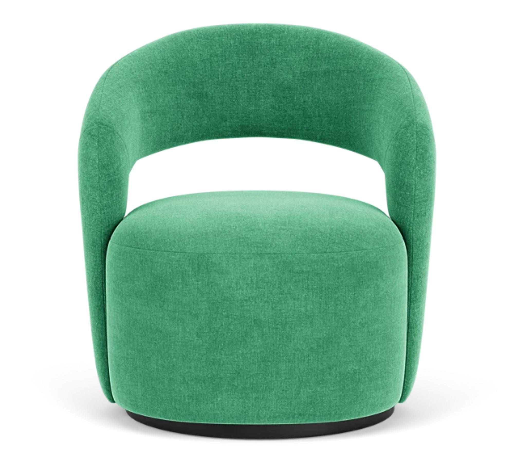 Judi Drehsessel Moss Grass Green 3