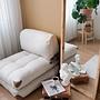 Fold Teddy Sleeper Sofa 1-seater Cream 5