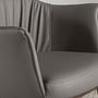 Armchair Faux Leather Grey 4