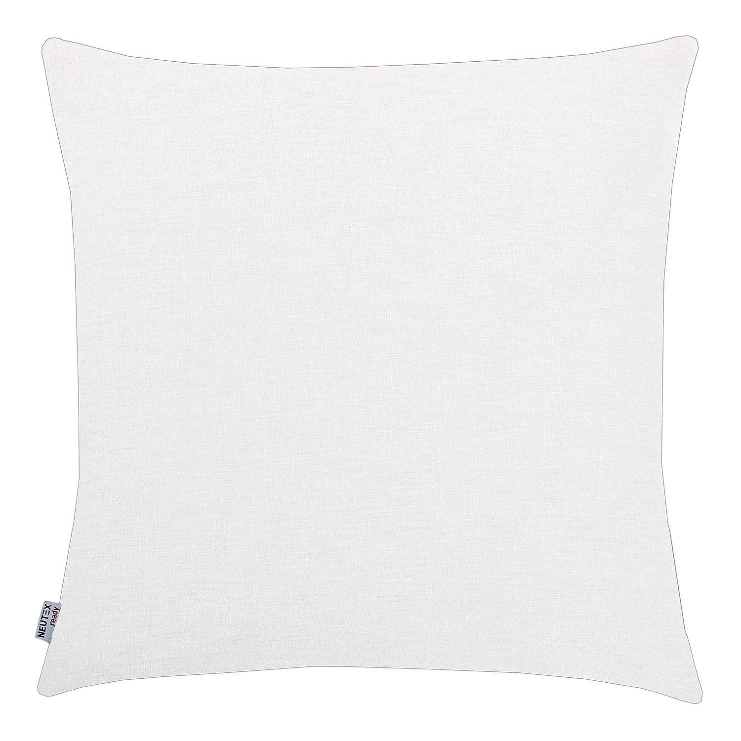 Pillowcase Basic I Cotton White 48 x 48 cm 0