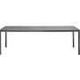 Soft Tisch Aluminium HPL-Platte Anthrazit 240 x 100 cm 4