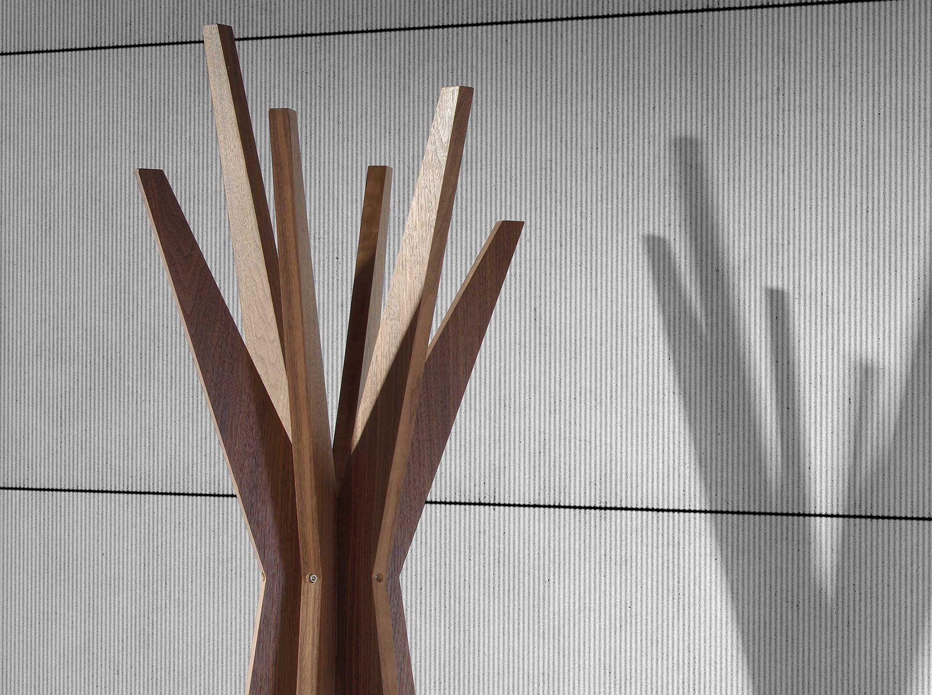 Garderobe Kiefernholz Braun 4