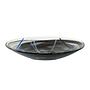 Contrast glass bowl Blue 1980s 0