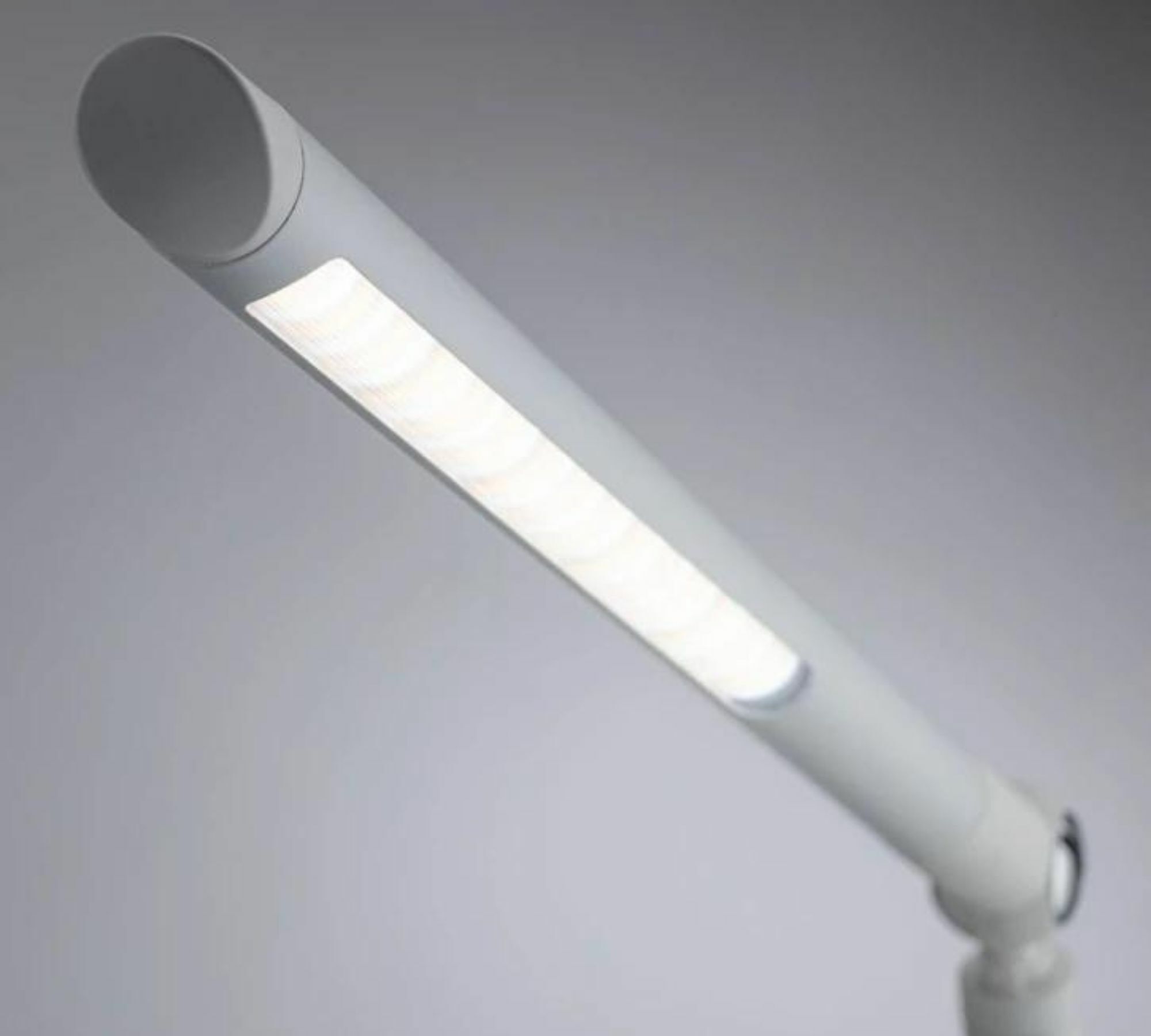 LED Tischleuchte 1-flammig Acrylglas Weiß 5