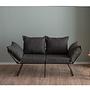 Viper Sofa 2-seater Dark Grey 3