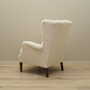 Armchair Textile Wood Cream 1960s 4