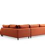 New Tulip Ecksofa 4-Sitzer Orange 7