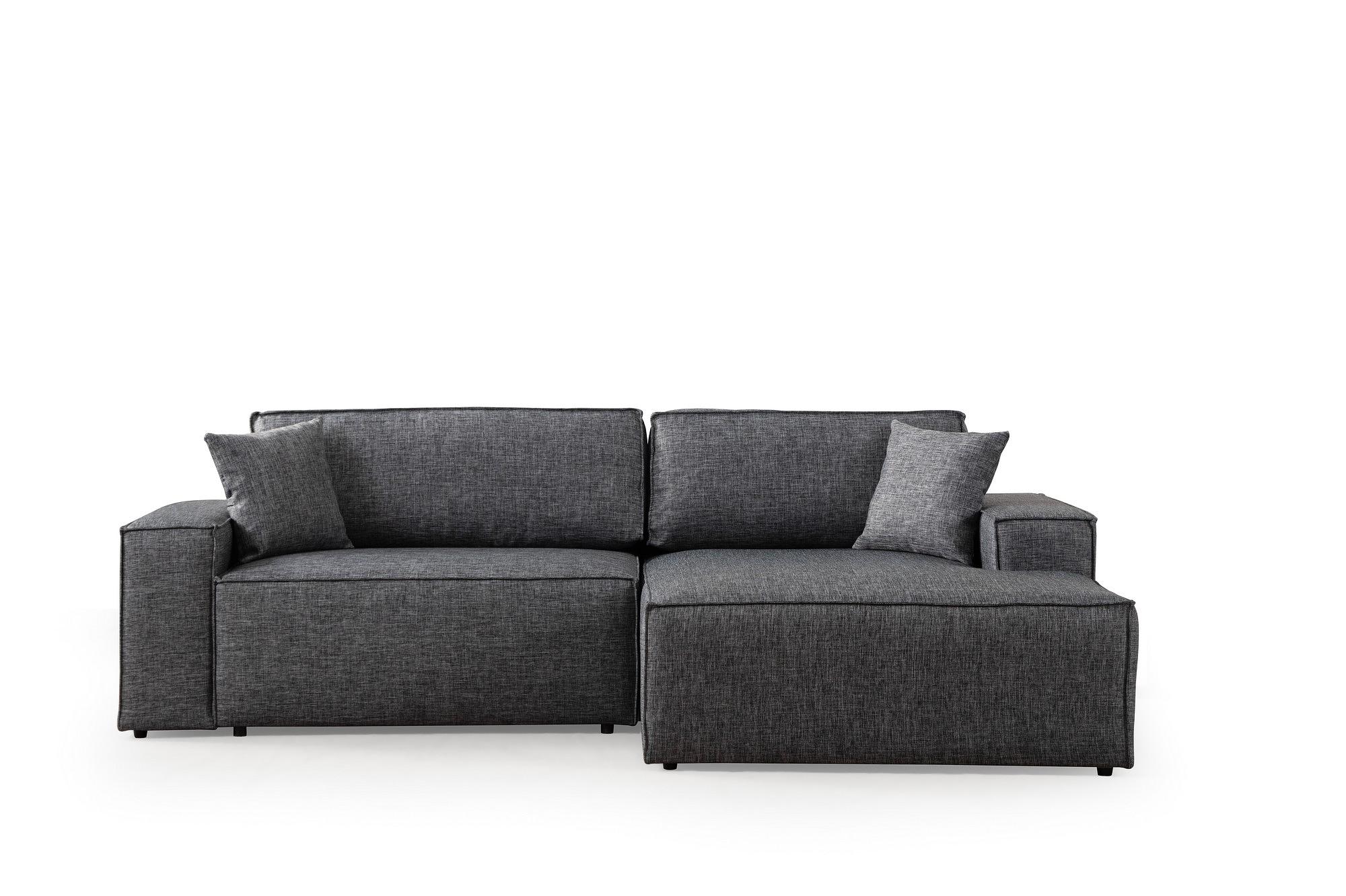 Pƒ±rlo Right Corner Sofa Dark Grey 3