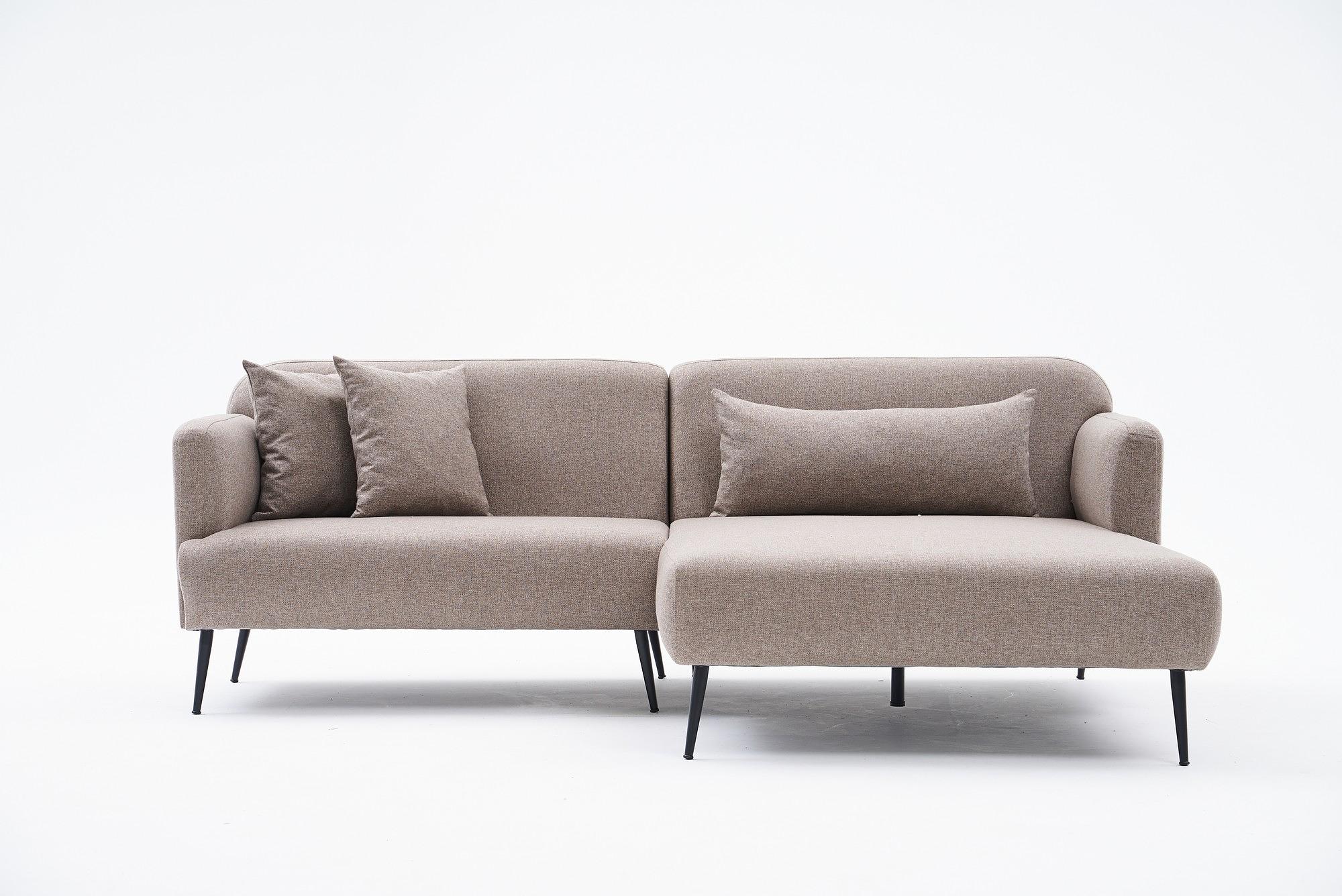 Revos Sofa Récamiere Rechts Braun 5