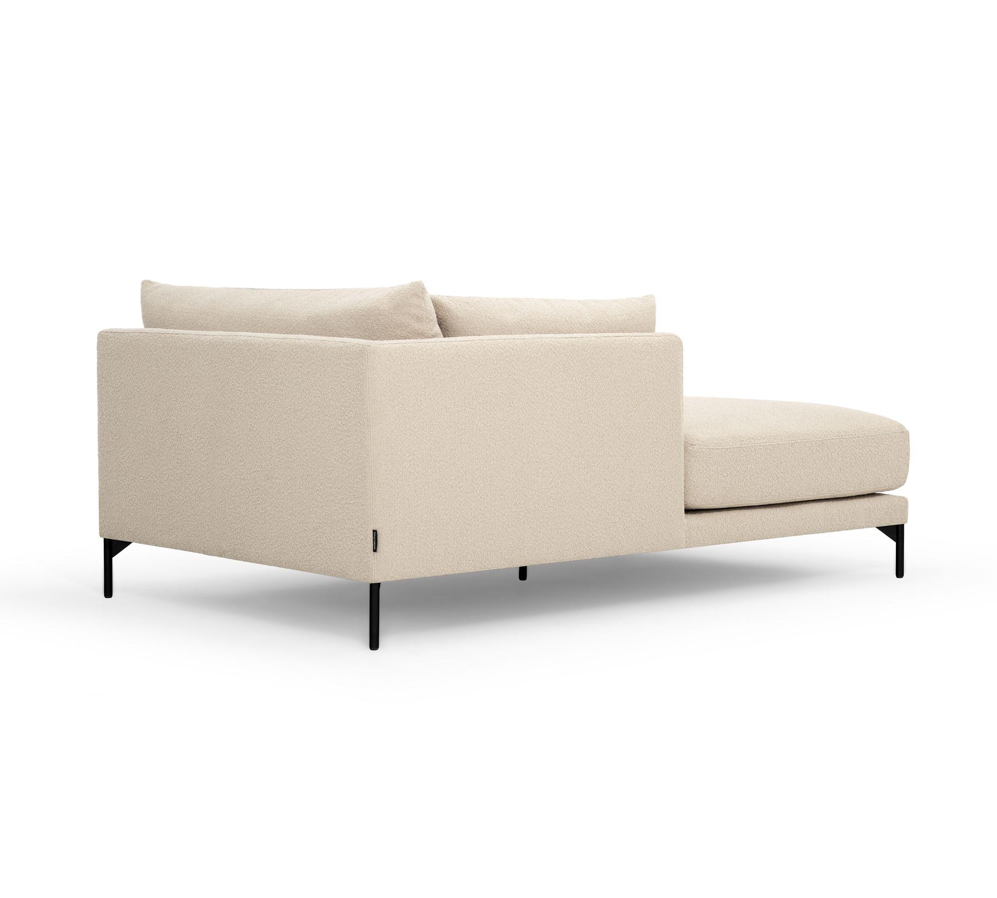 Vincent 1-seater chaise longue left Pasha Dune 1