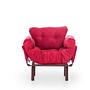 Nitta Armchair Maroon 2