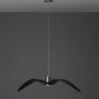 Night Birds Pendelleuchte Grau 1