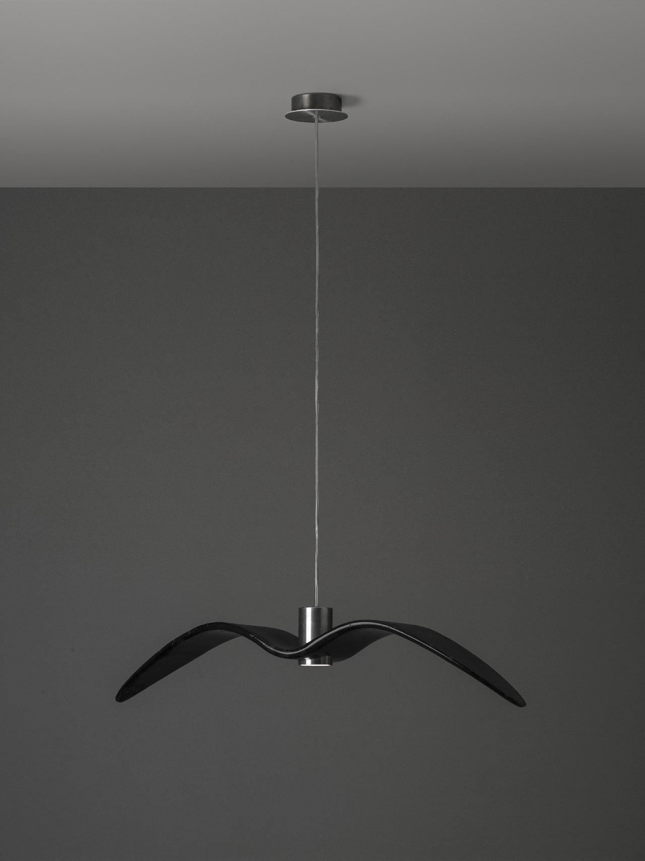 Night Birds Pendelleuchte Grau 1