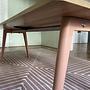 Design Esstisch Holz Stahl 7