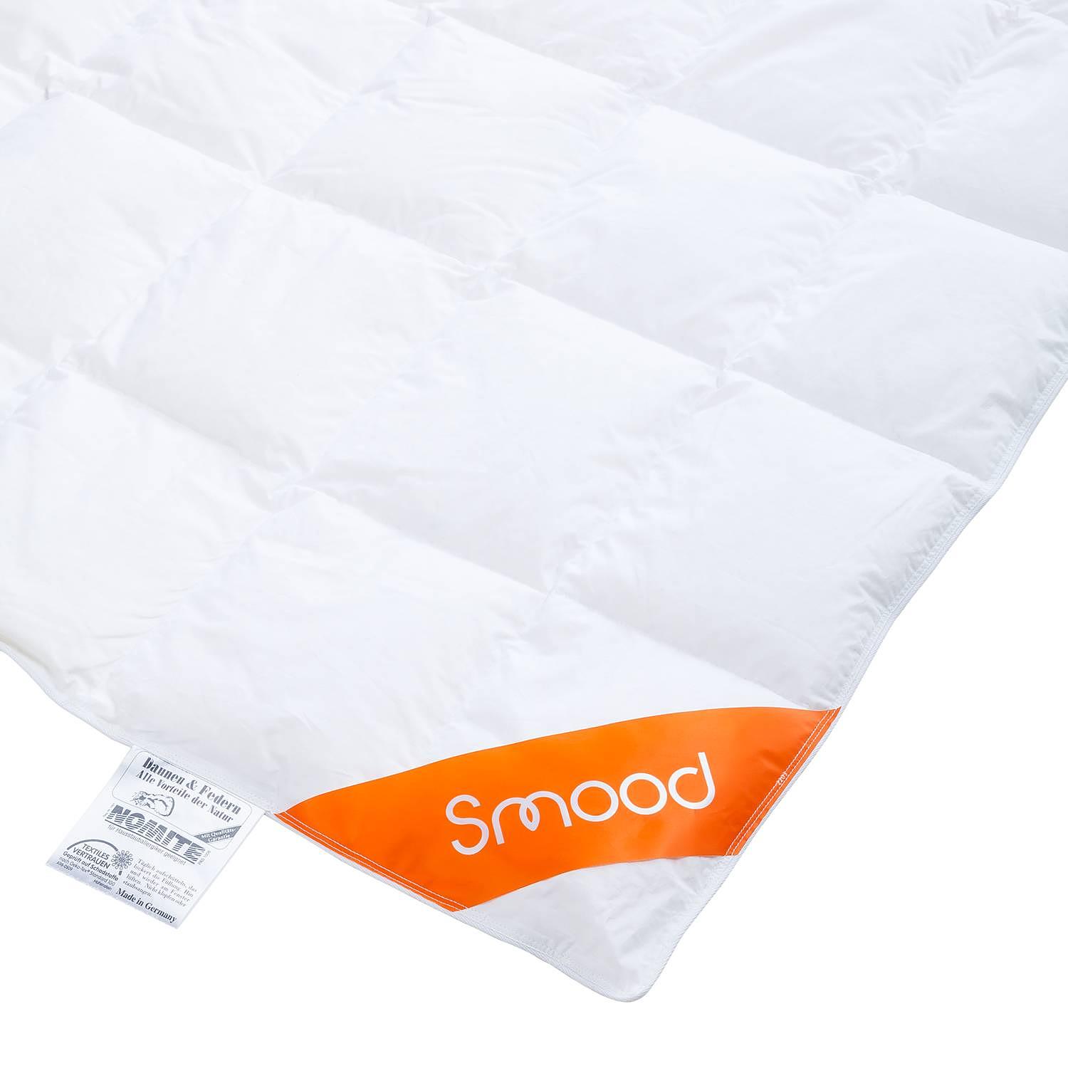 2-Piece Down Duvet Set Feathers Down White 135x200cm 2