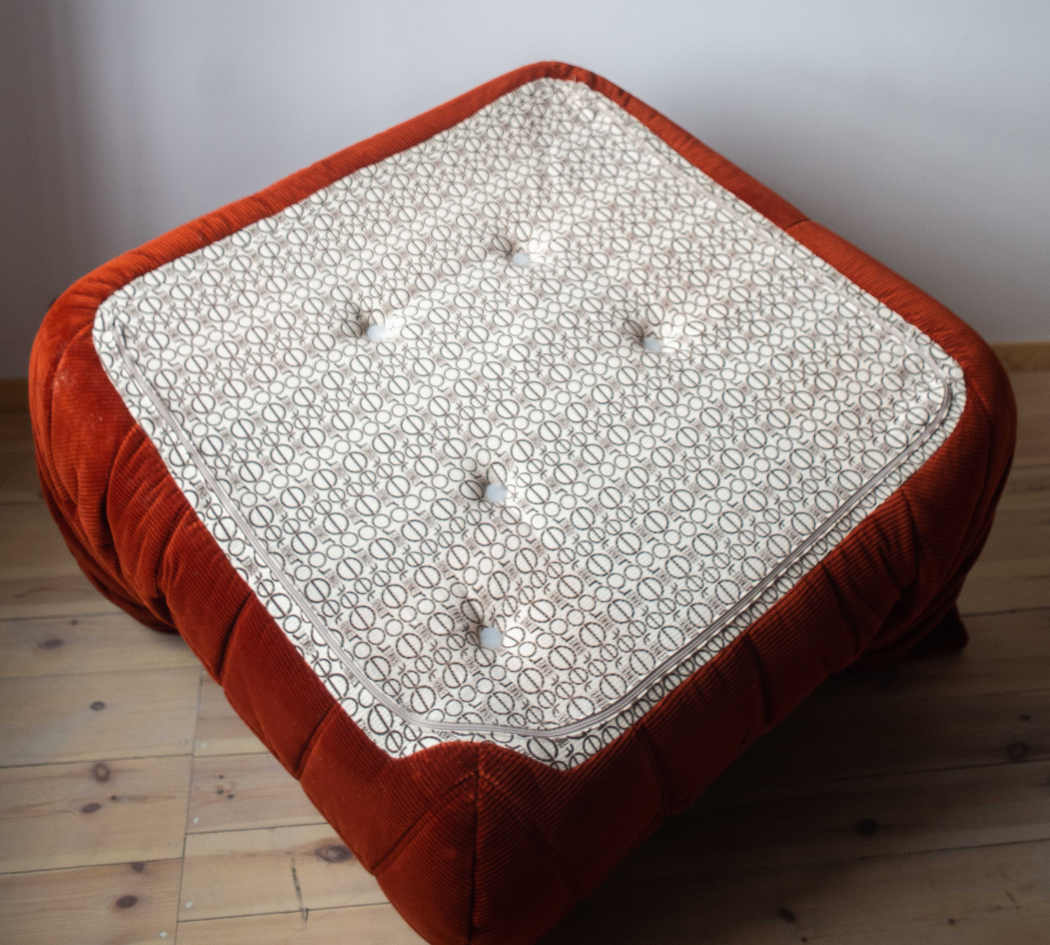 Togo Lounge Set 3-pc. Cord Orange 5