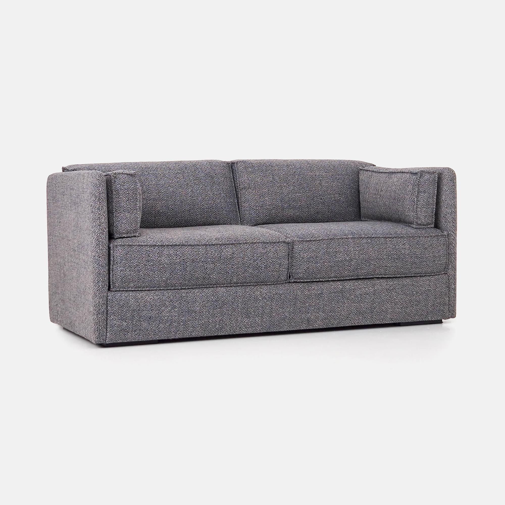 HAGA Sofa 2-Sitzer Grau  2