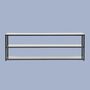 Lowboard und TV Bank Metall Schwarz  1