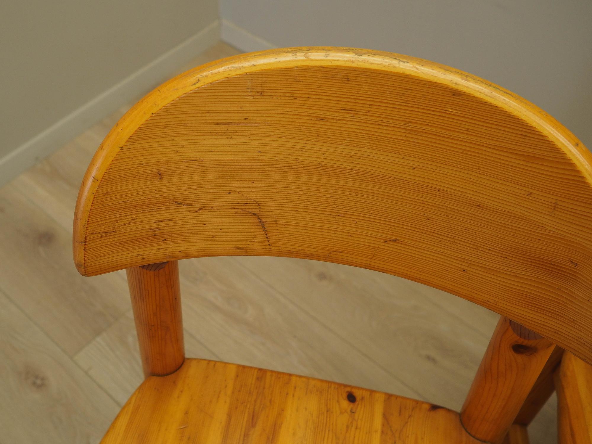 Chair Set 4-piece Brown 1960s 4