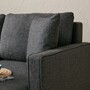 Sofa Récamiere Rechts Textil Anthrazit 3