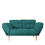 Nina Daybed Schlafsofa 3-Sitzer Petrol Grün 2