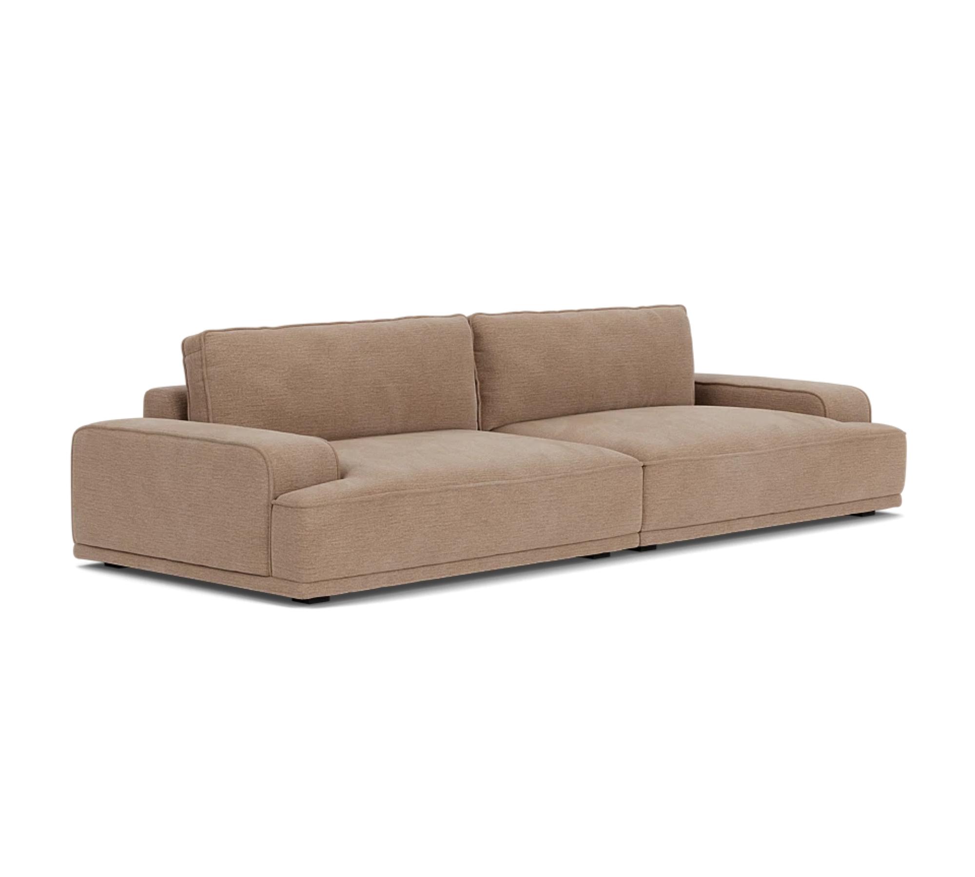 Leonora Sofa 3,5-Sitzer Aulla Caramel 1