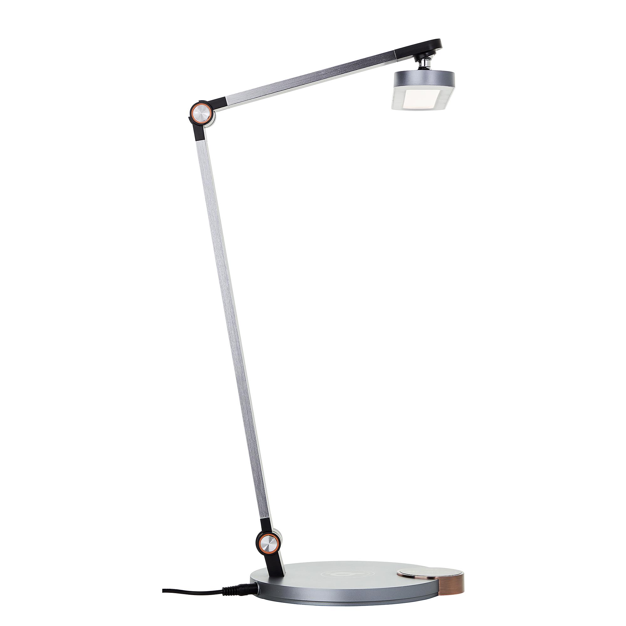LED-Schreibtischlampe Officehero Aluminium Silber 0