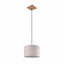 Pendant lamp 1-light fabric pine wood 2