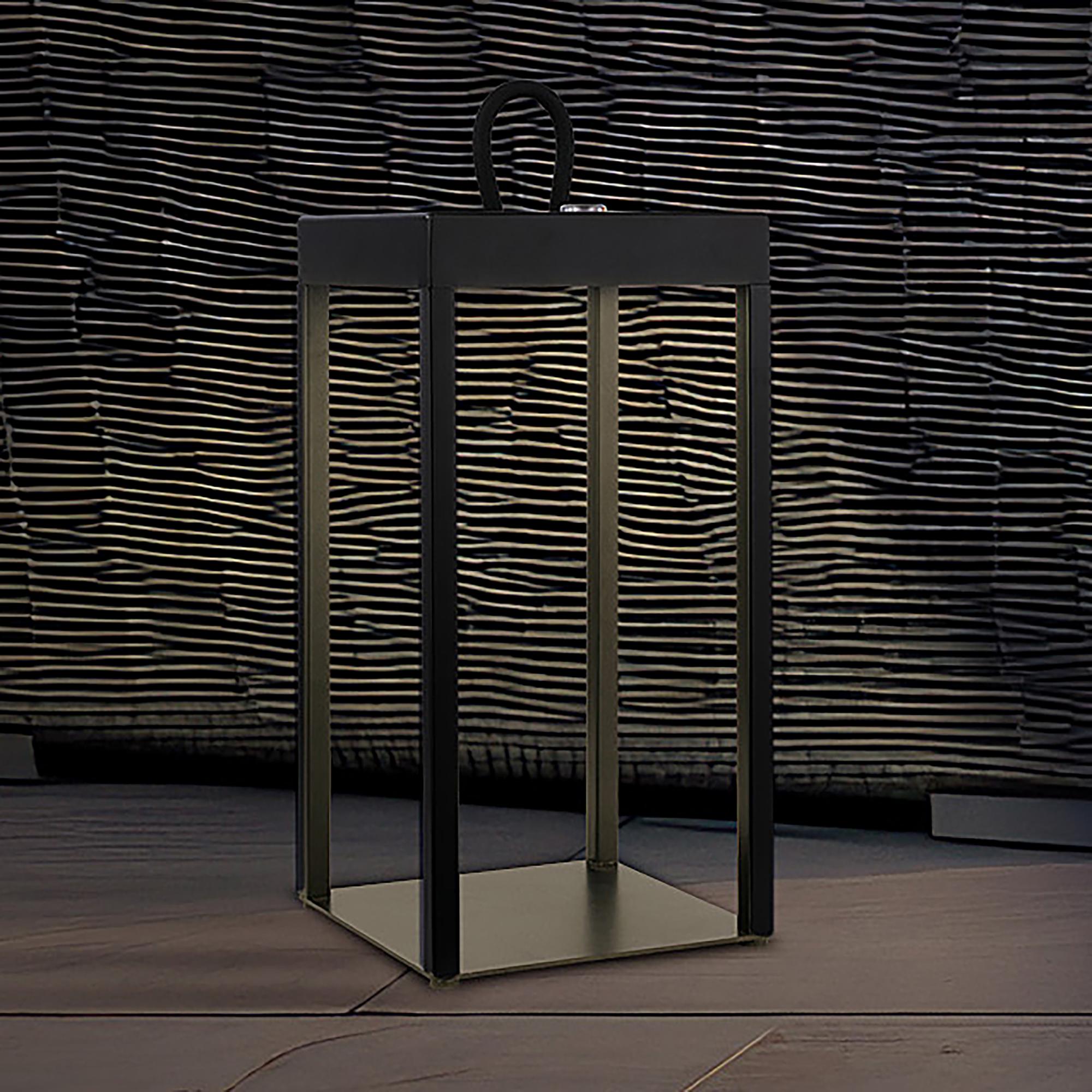 LED Battery Table Lamp Luca Black 0